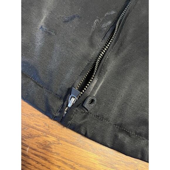 Women's Harley Davidson Nylon Cafe Racer Motorcycle Jacket Biker Size Med - Picture 3 of 12